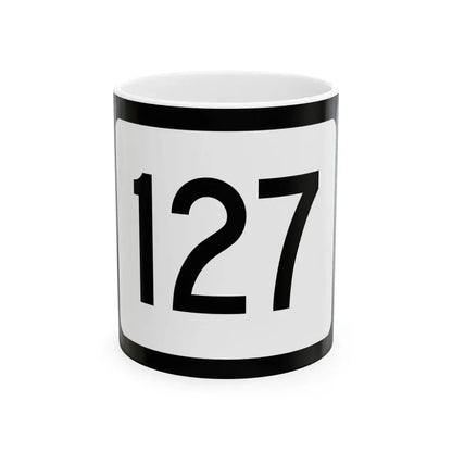 WV-127 (Virginia) (Road Sign) White Coffee Mug 11oz - Go Mug Yourself