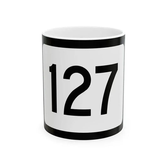 WV-127 (Virginia) (Road Sign) White Coffee Mug 11oz - Go Mug Yourself