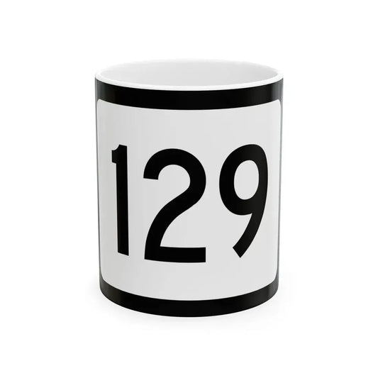 WV-129 (Virginia) (Road Sign) White Coffee Mug 11oz - Go Mug Yourself