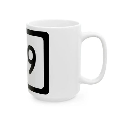 WV-129 (Virginia) (Road Sign) White Coffee Mug - Go Mug Yourself