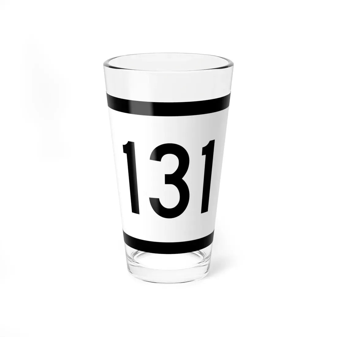 WV-131 (Virginia) (Road Sign) Pint Glass 16oz 16oz - Go Mug Yourself