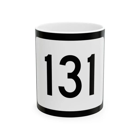 WV-131 (Virginia) (Road Sign) White Coffee Mug 11oz - Go Mug Yourself