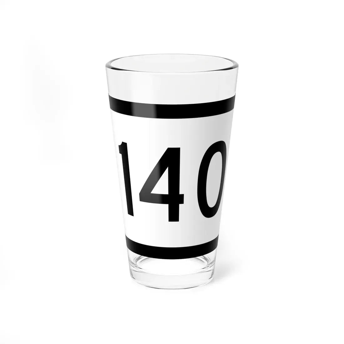 WV-140 (Virginia) (Road Sign) Pint Glass 16oz 16oz - Go Mug Yourself