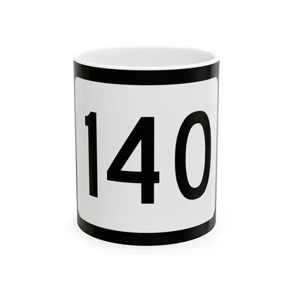 WV-140 (Virginia) (Road Sign) White Coffee Mug 11oz - Go Mug Yourself