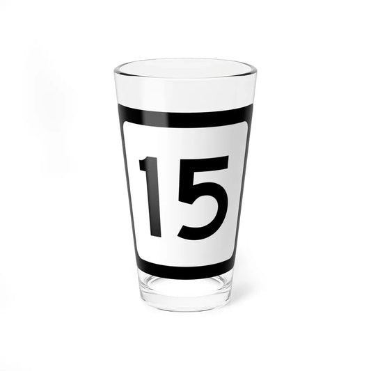 WV-15 (Virginia) (Road Sign) Pint Glass 16oz 16oz - Go Mug Yourself
