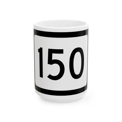WV-150 (Virginia) (Road Sign) White Coffee Mug 15oz - Go Mug Yourself