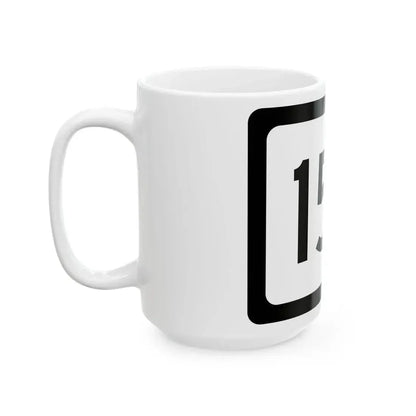 WV-150 (Virginia) (Road Sign) White Coffee Mug - Go Mug Yourself
