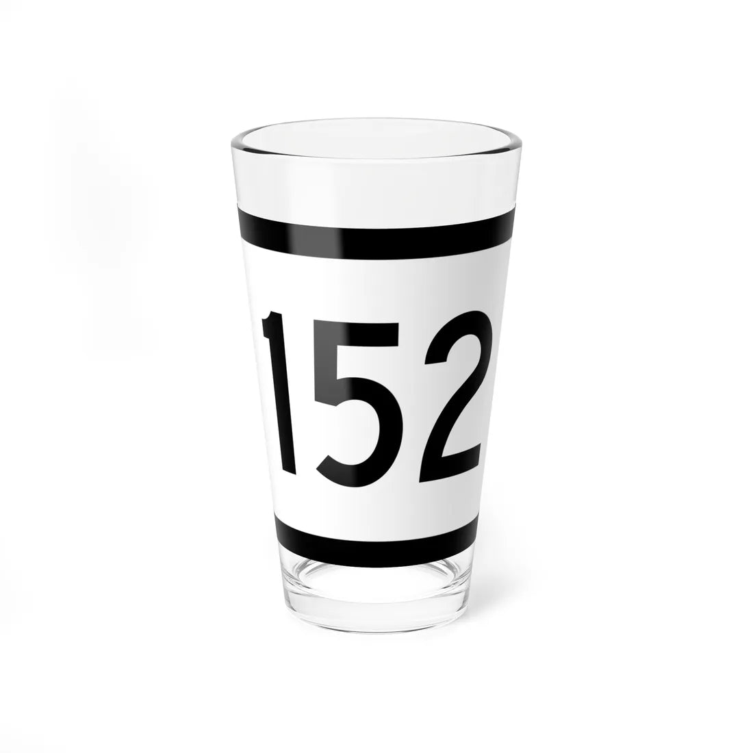 WV-152 (Virginia) (Road Sign) Pint Glass 16oz 16oz - Go Mug Yourself