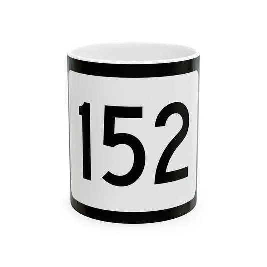 WV-152 (Virginia) (Road Sign) White Coffee Mug 11oz - Go Mug Yourself
