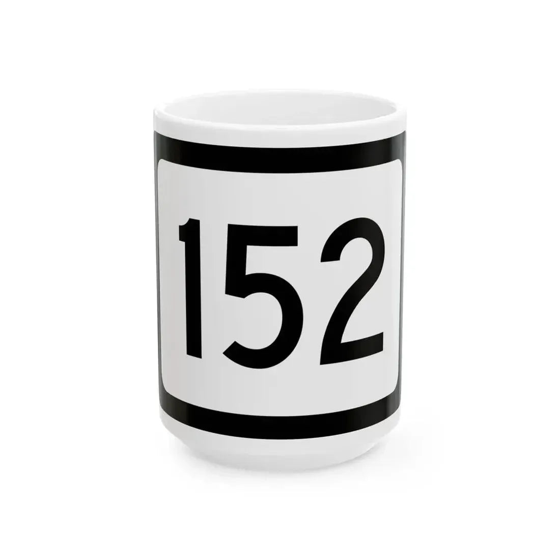 WV-152 (Virginia) (Road Sign) White Coffee Mug 15oz - Go Mug Yourself