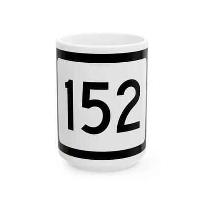 WV-152 (Virginia) (Road Sign) White Coffee Mug 15oz - Go Mug Yourself