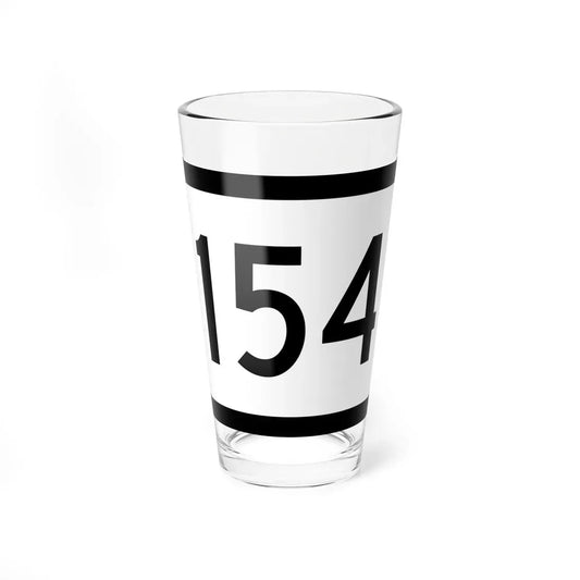 WV-154 (Virginia) (Road Sign) Pint Glass 16oz 16oz - Go Mug Yourself