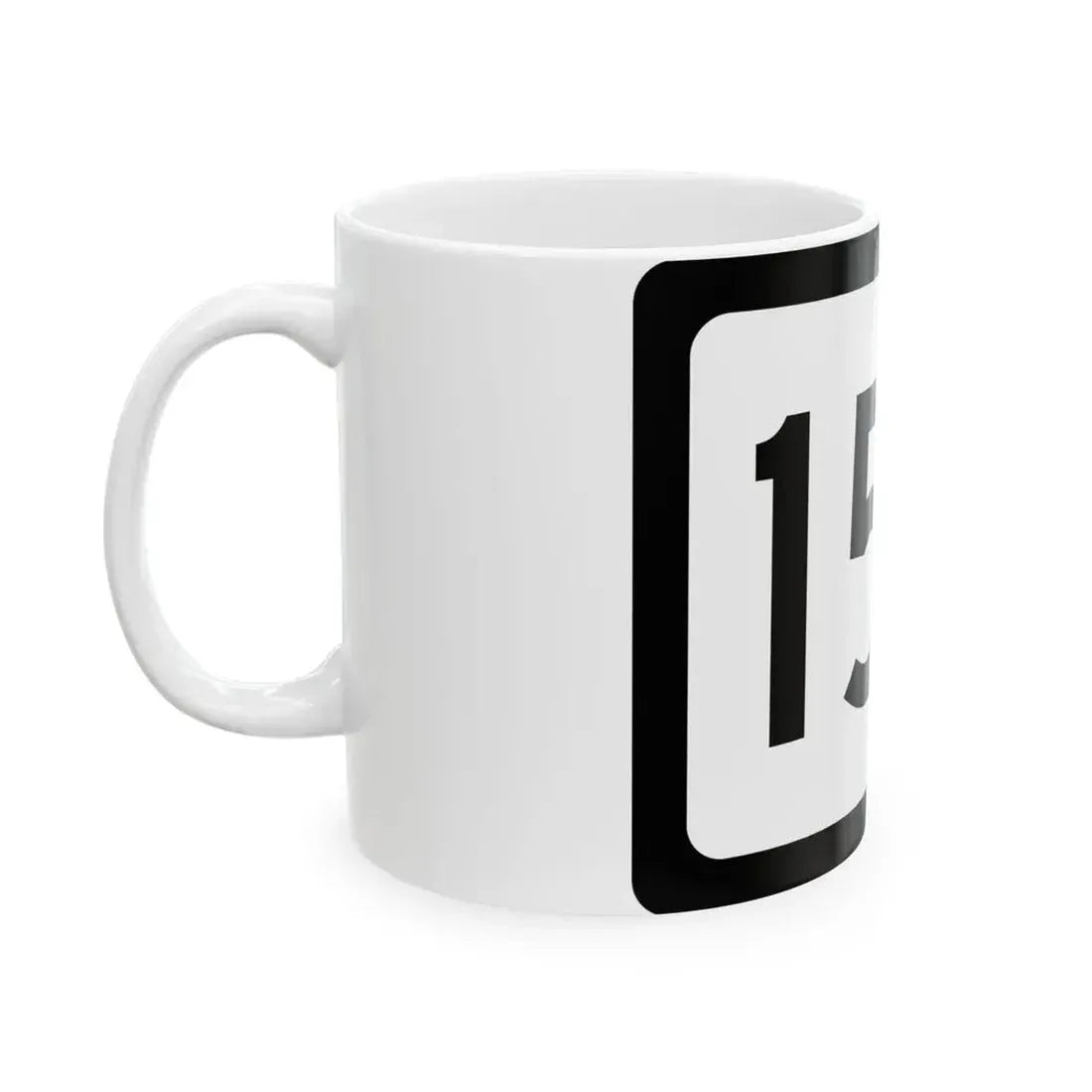 WV-154 (Virginia) (Road Sign) White Coffee Mug - Go Mug Yourself