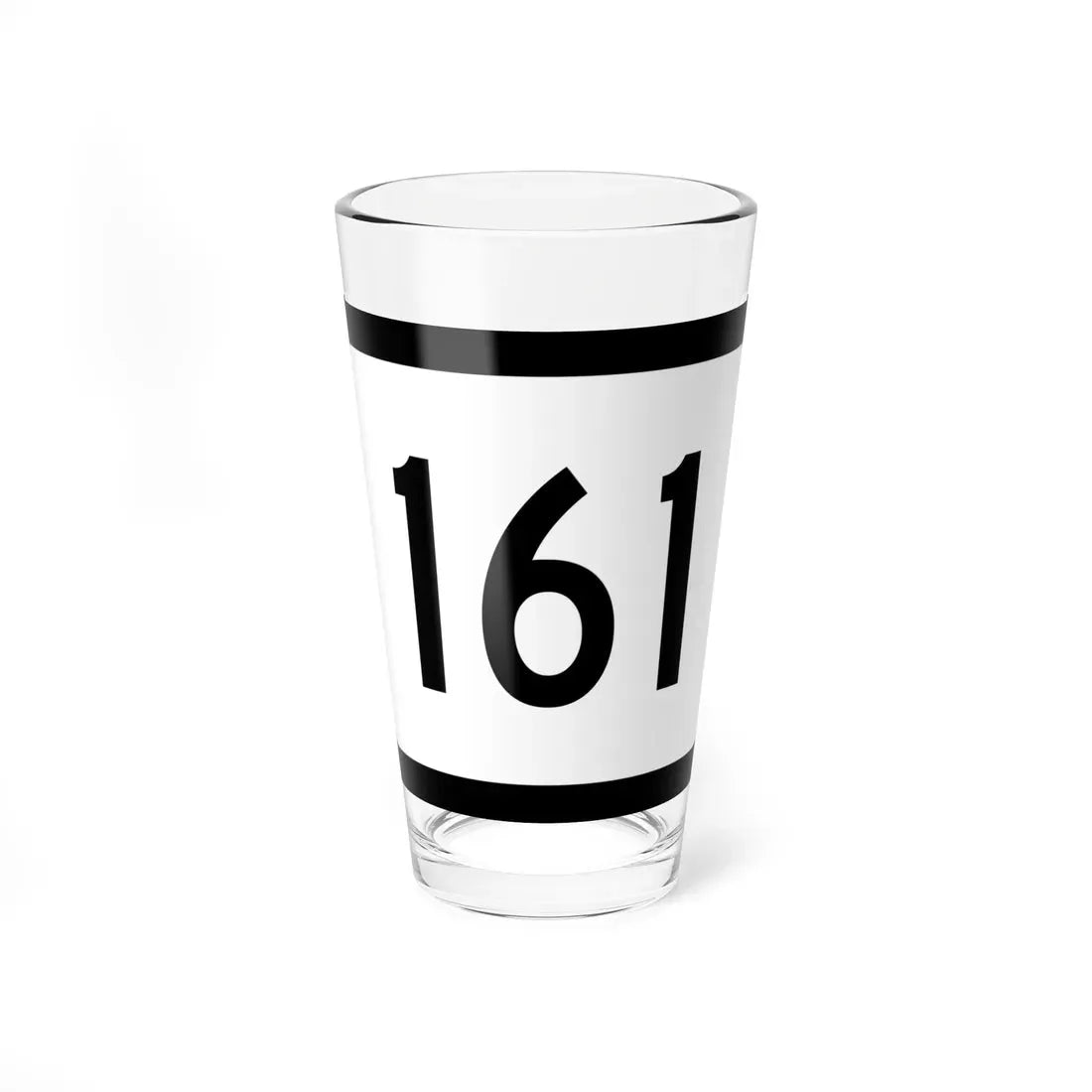 WV-161 (Virginia) (Road Sign) Pint Glass 16oz 16oz - Go Mug Yourself