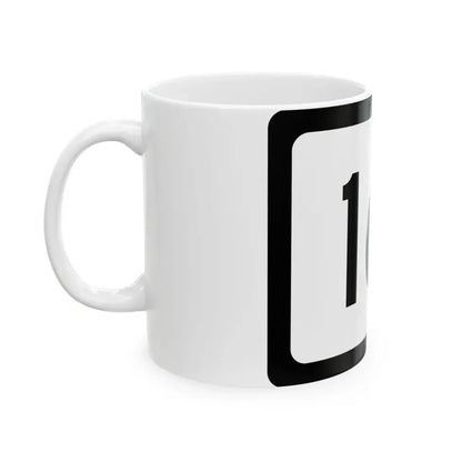 WV-161 (Virginia) (Road Sign) White Coffee Mug - Go Mug Yourself