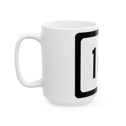 WV-161 (Virginia) (Road Sign) White Coffee Mug - Go Mug Yourself