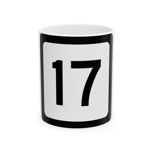 WV-17 (Virginia) (Road Sign) White Coffee Mug 11oz - Go Mug Yourself