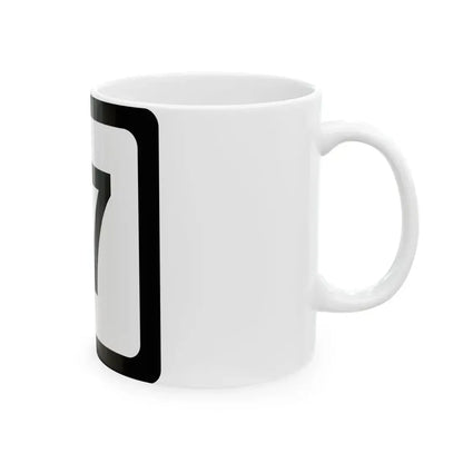 WV-17 (Virginia) (Road Sign) White Coffee Mug - Go Mug Yourself