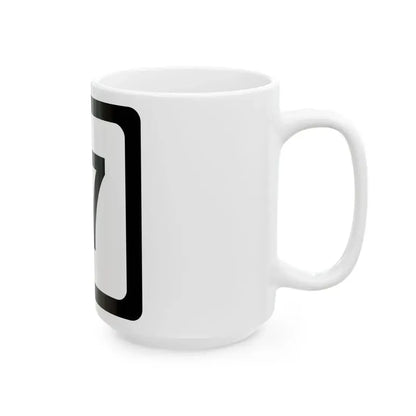 WV-17 (Virginia) (Road Sign) White Coffee Mug - Go Mug Yourself