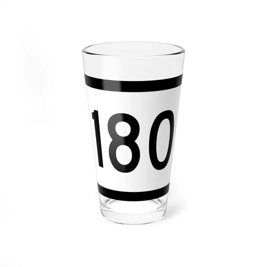 WV-180 (Virginia) (Road Sign) Pint Glass 16oz 16oz - Go Mug Yourself