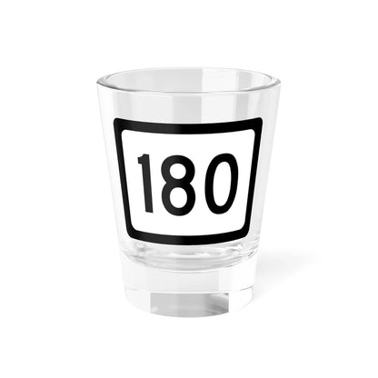 WV-180 (Virginia) (Road Sign) Shot Glass 1.5oz 1.5oz - Go Mug Yourself