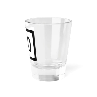 WV-180 (Virginia) (Road Sign) Shot Glass 1.5oz - Go Mug Yourself