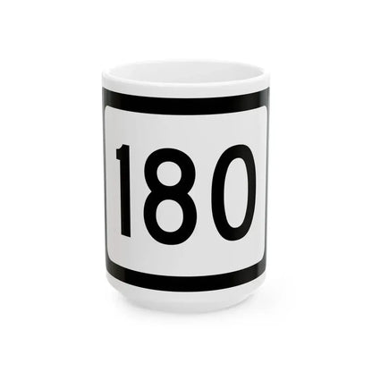 WV-180 (Virginia) (Road Sign) White Coffee Mug 15oz - Go Mug Yourself