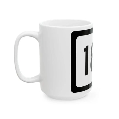 WV-180 (Virginia) (Road Sign) White Coffee Mug - Go Mug Yourself