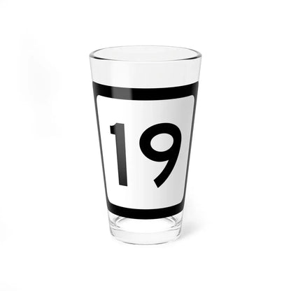 WV-19 (Virginia) (Road Sign) Pint Glass 16oz 16oz - Go Mug Yourself