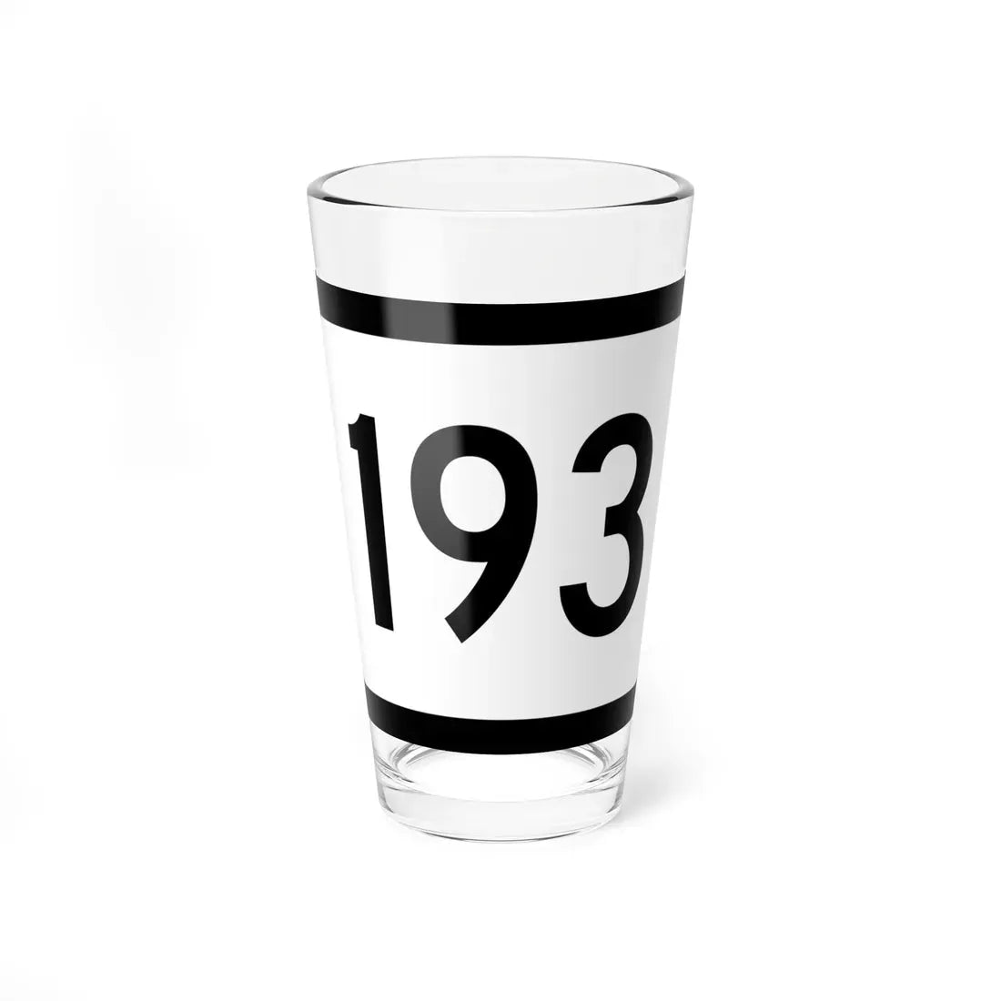 WV-193 (Virginia) (Road Sign) Pint Glass 16oz 16oz - Go Mug Yourself