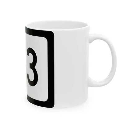 WV-193 (Virginia) (Road Sign) White Coffee Mug - Go Mug Yourself