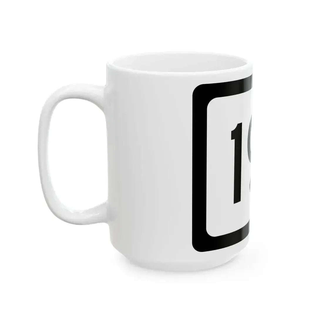 WV-193 (Virginia) (Road Sign) White Coffee Mug - Go Mug Yourself