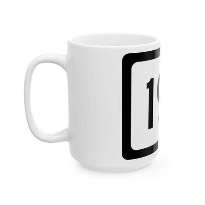 WV-193 (Virginia) (Road Sign) White Coffee Mug - Go Mug Yourself