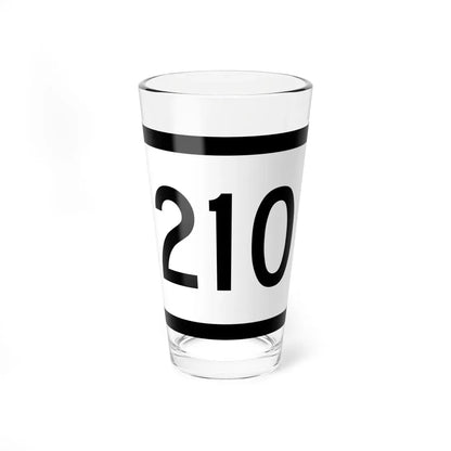 WV-210 (Virginia) (Road Sign) Pint Glass 16oz 16oz - Go Mug Yourself