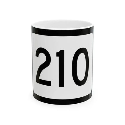 WV-210 (Virginia) (Road Sign) White Coffee Mug 11oz - Go Mug Yourself