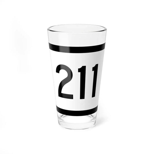WV-211 (Virginia) (Road Sign) Pint Glass 16oz 16oz - Go Mug Yourself