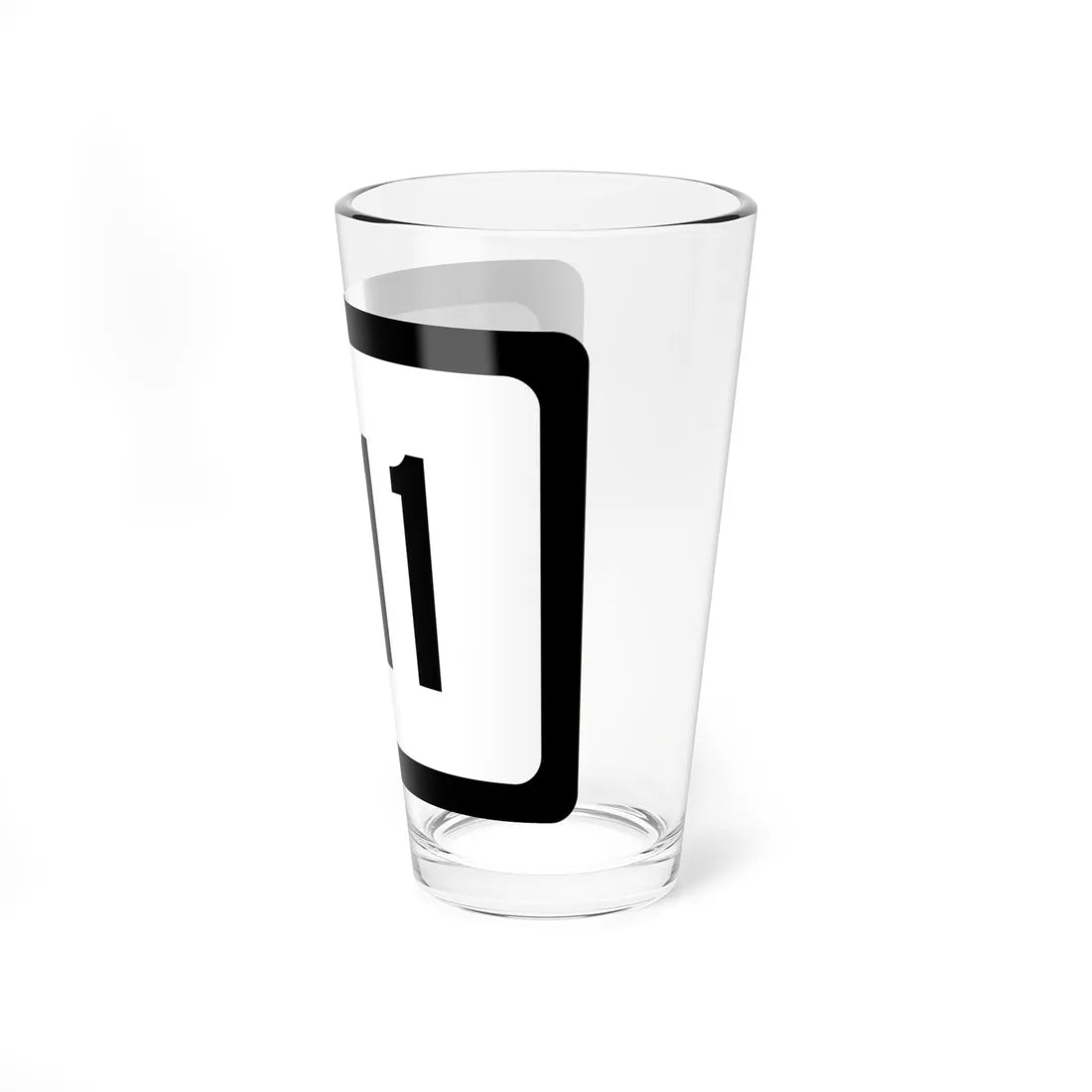 WV-211 (Virginia) (Road Sign) Pint Glss 16oz - Go Mug Yourself