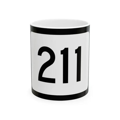 WV-211 (Virginia) (Road Sign) White Coffee Mug 11oz - Go Mug Yourself