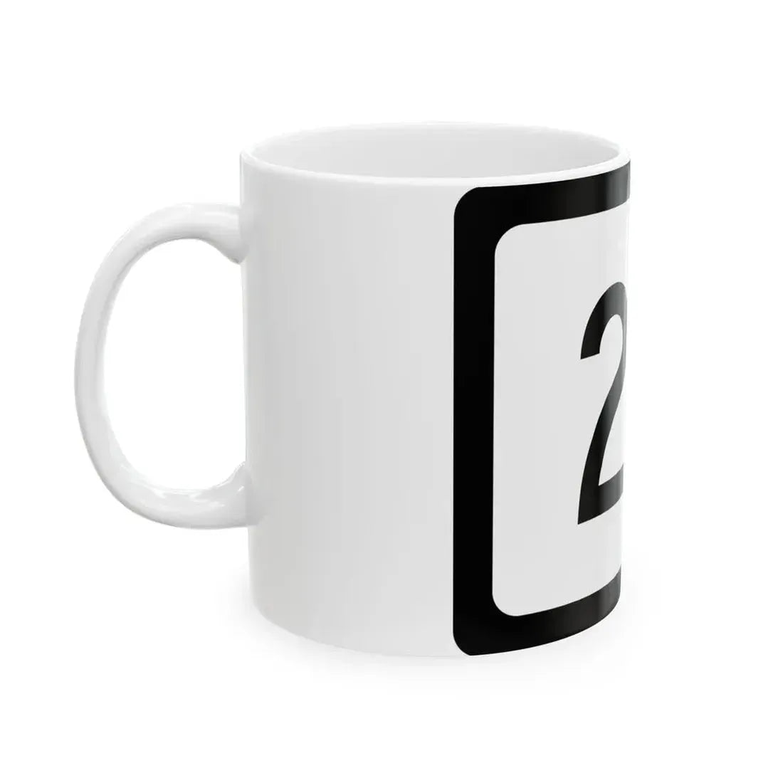 WV-211 (Virginia) (Road Sign) White Coffee Mug - Go Mug Yourself