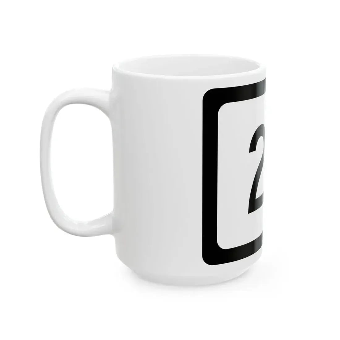 WV-211 (Virginia) (Road Sign) White Coffee Mug - Go Mug Yourself