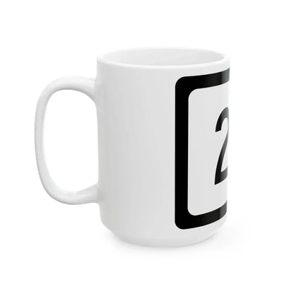WV-211 (Virginia) (Road Sign) White Coffee Mug - Go Mug Yourself