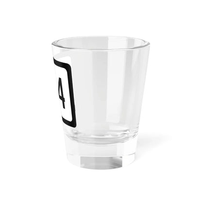 WV-214 (Virginia) (Road Sign) Shot Glass 1.5oz - Go Mug Yourself
