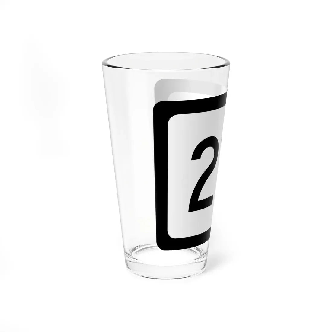 WV-218 (Virginia) (Road Sign) Pint Glass 16oz - Go Mug Yourself