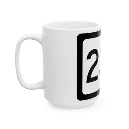 WV-230 (Virginia) (Road Sign) White Coffee Mug - Go Mug Yourself