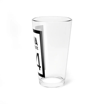 WV-24 1922 (Virginia) (Road Sign) Pint Glass 16oz - Go Mug Yourself