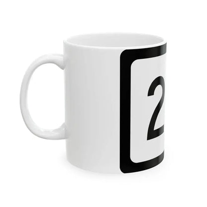 WV-251 (Virginia) (Road Sign) White Coffee Mug - Go Mug Yourself