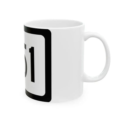 WV-251 (Virginia) (Road Sign) White Coffee Mug - Go Mug Yourself