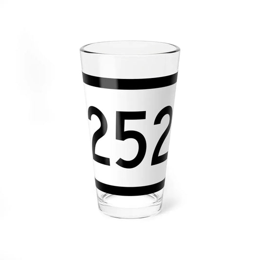WV-252 (Virginia) (Road Sign) Pint Glass 16oz 16oz - Go Mug Yourself