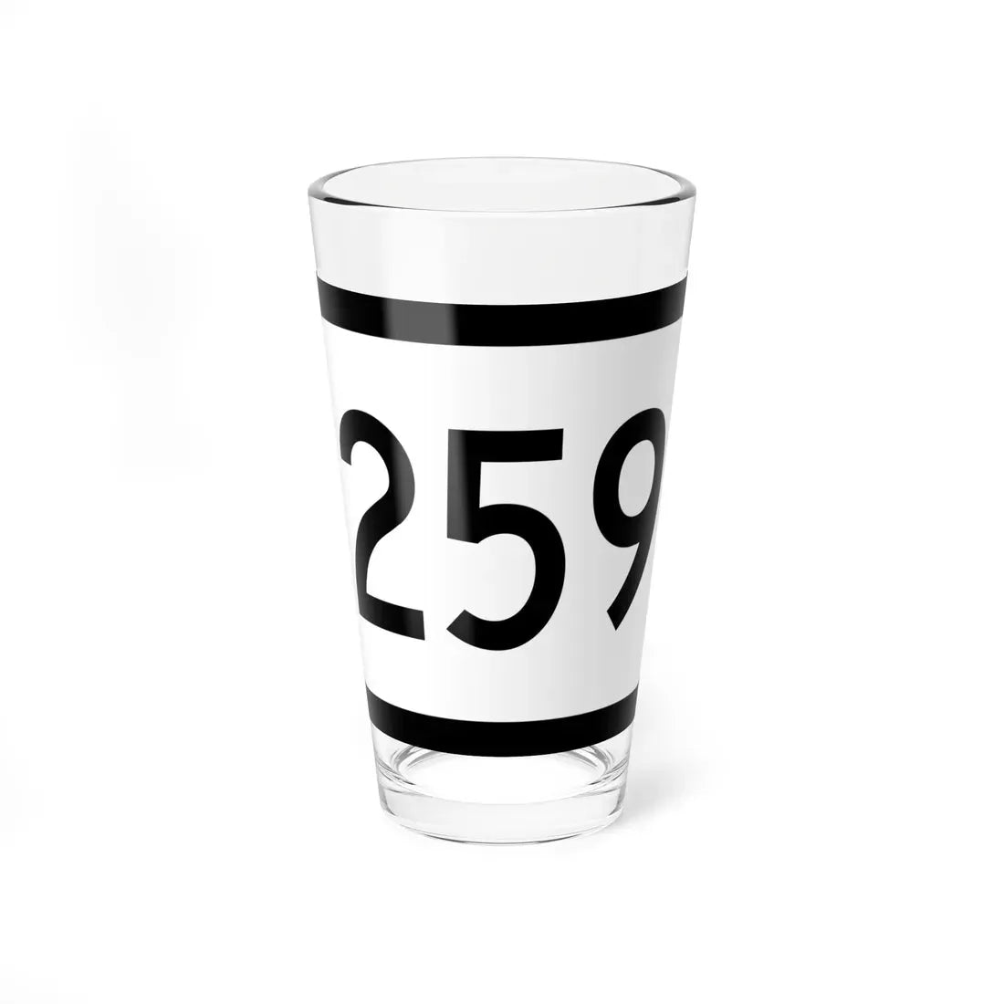 WV-259 (Virginia) (Road Sign) Pint Glass 16oz 16oz - Go Mug Yourself