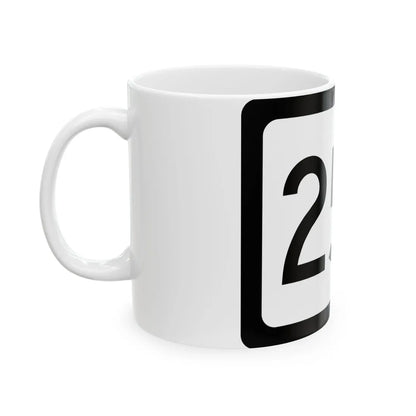 WV-259 (Virginia) (Road Sign) White Coffee Mug - Go Mug Yourself